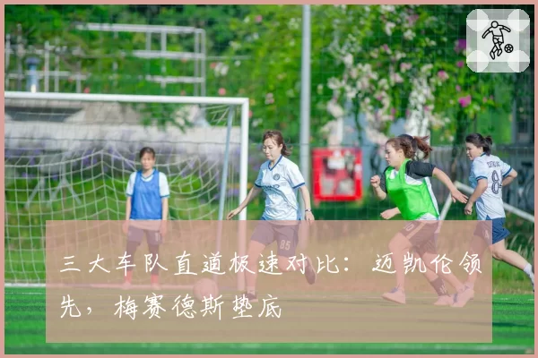 三大车队直道极速对比：迈凯伦领先，梅赛德斯垫底